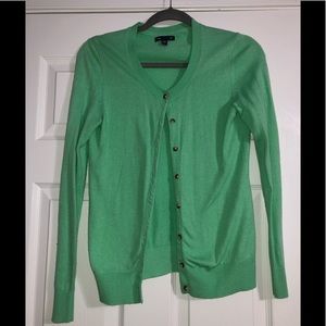 Aqua green cardigan